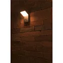 SLV LED Outdoor luminaire ORDI Wall luminaire, anthracite, 120°, SMD LED, 3000K, IP44, incl. Sensor