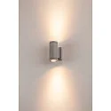 Wall luminaire NEW MYRA UP-DOWN Outdoor luminaire, 2xGU10, max. 2x35W, IP55, silver grey