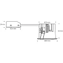 recessed luminaire UNI INSTALL G2 round GU10 IP44, white 