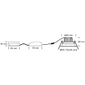 recessed luminaire VELIA TILT round IP44, white matt dimmable 13W 850lm 1800|3000K