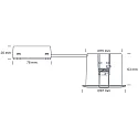SLV recessed luminaire QUICK INSTALL G2 round, set of 10 GU10 IP44, white matt 
