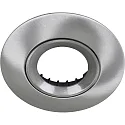 cover VELIA round, 6 pieces, brushed aluminium