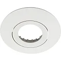 cover VELIA round, 6 pieces, white matt