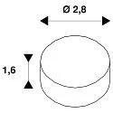 SLV GU10 Socket, 15 cm