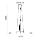 pendant suspension LISBOA 3-fold, DALI controllable