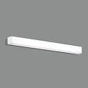 LED wall luminaire BOX 16/3200-60, IP44, 59cm, silver, 10.5W 4000K 800lm