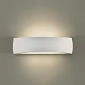 ACB Wall luminaire ALBA 16/3386-30, Up & Down, 30cm, E14 max. 15W, paintable plaster, white