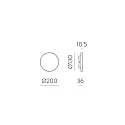 ACB outdoor wall luminaire COMBO 16/3966-20 IP65, white