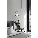 ACB pendant luminaire HALO 3815/1 1 flame IP20, gold, opal