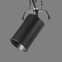 Recessed ceiling spot ZOOM 3764/9, GU10 max. 10W (LED), adjustable, black