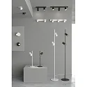 ACB floor lamp GINA GU10 IP20, white 