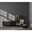 ACB floor lamp GINA GU10 IP20, black 