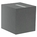 outdoor wall luminaire TYPE NO 2442 two-sided IP44, anthracite dimmable