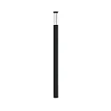 outdoor floor lamp TYPE NO 0868 asymmetrical IP54, black, transparent dimmable