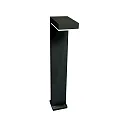 LED Bollard light Type No. 2087, IP65 IK10, height 90cm, 16W 3000K 1600lm, aluminum / plastic opal, black matt