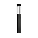 bollard lamp TYPE NO 662288 asymmetrical IP54, black, transparent