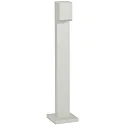 LED Bollard light Type No. 2065, IP44, 70cm, 230V AC/DC, 3.2W 3000K 330lm, cast alu / acrylic glass satined / clear, white