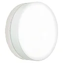 Outdoor LED Wall and Ceiling luminaire Type No. 6309, IP65, Ø 31cm, 36W 3000K 3600lm, white matt / glass opal