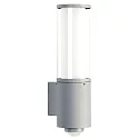 Outdoor Wall luminaire Type No. 0311, motion detector (Type No. 0320), IP44, E27 max. 20W (LED), stainless steel, silver matt