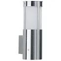 Outdoor Wall luminaire Type No. 0324, IP44, E27 QA55 max. 57W, stainless steel / opal glass