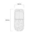 remote control CASAMBI RC4EMEBTB ENOCEAN 4-fold, programmable, perforated