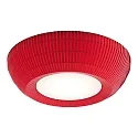 Ceiling luminaire BELL 060, 2x E27, IP20, red