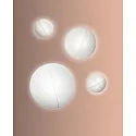 Ceiling luminaire PL NELLY 100, 3x E27, IP20, white