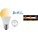 HWH Blulaxa LED Pear shaped Lamp SMD Essential Click CCT 3in1, 10W, 200°, E27, warmwhite/cool white/neutral white