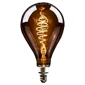 HWH LED Lamp Globe PS160, 8,5W, E27, 200lm, 1800K, glass smoky CRO, 290 x 160 mm
