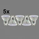 reflector lamp GU10 set of 5 GU10 4W 345lm 2700K 36° CRI > 80 