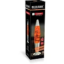 HWH LED lava lamp HYBRID with switch, with plug IP20, orange, white 