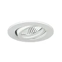 recessed spotlight TIRREL-R GX5.3 / MR16 round, swivelling GX5,3 IP20, white matt dimmable