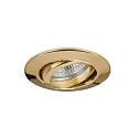 Recessed LV spot, IP20, 12V AC, GX5.3 max. 50W, round, swivelling