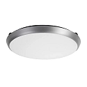 Brumberg outdoor wall luminaire MAKIRA Ø 35CM round, CCT Switch, impact resistant, arched IP65, black dimmable
