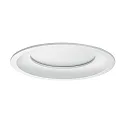 Recessed LED downlight BOWL, IP20, round, Ø 23cm, 700mA, 30W 3000K 2510lm 100°, white / diffuse