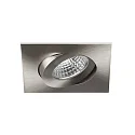 recessed luminaire OLENI-S / PHASE DTW 918-930 square, swivelling, Dim-To-Warm IP20, nickel matt dimmable 6