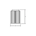 LED reflector insert MR16, IP20, 350mA