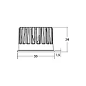Brumberg LED module MR16 with junction box 7,2 7 7,5W 899 | 925 | 976lm 2700 | 3000 | 4000K 50° dimmable