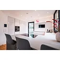Brumberg Recessed LED downlight ZULO MINI, IP54 IK03, round, 13W 3000K/4000K/5700K 1050lm 90°, fixed
