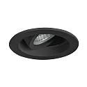 recessed luminaire swivelling GU10 IP20, black