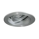 recessed spotlight TIRRELDEEP LED ON-OFF round, swivelling, for VDU workstation, switchable, set back LED IP20, black 