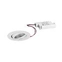 recessed spotlight TIRREL-R LED DIM round, swivelling IP20, white dimmable
