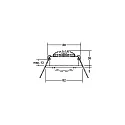Brumberg recessed luminaire IP20, glossy, transparent dimmable 6W 700lm 4000K 20-40° 20-40° CRI 80-89