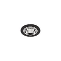 ceiling recessed luminaire APOLLO MICRO round, direct IP20, black dimmable