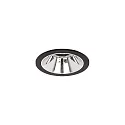 ceiling recessed luminaire APOLLO MINI round, direct IP20, black dimmable