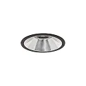 ceiling recessed luminaire APOLLO MIDI round, direct IP20, black dimmable