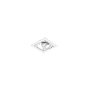 ceiling recessed luminaire APOLLO MICRO square, direct IP20, white dimmable