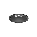 ceiling recessed luminaire DIOS MIDI round, direct IP20, black 