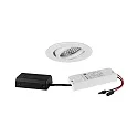 recessed spotlight TIRREL-R LED DIM CONNECTION-BOX round, swivelling, DALI controllable IP20, white dimmable