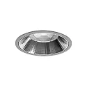 ceiling recessed luminaire APOLLO MAXI round, direct IP20, silver, transparent dimmable
